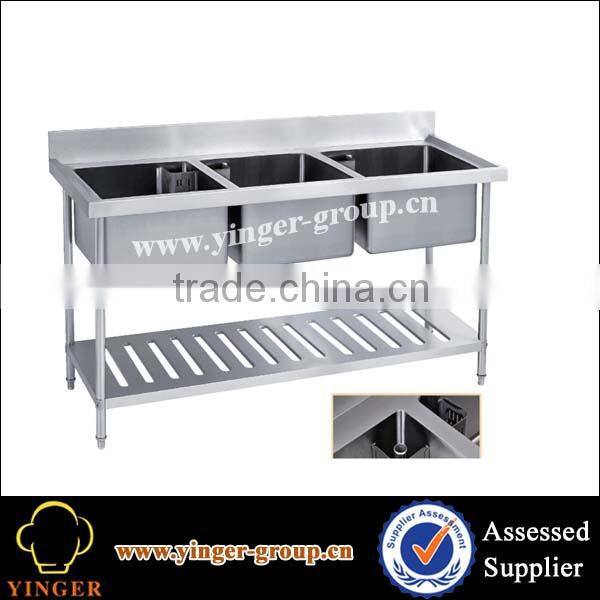 double bowl small square kitchen stainless steel sink