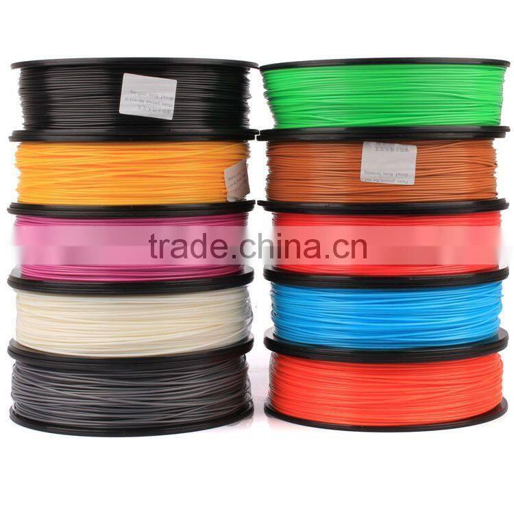 Full Color Good Quality 3D Printer White Filament 1.75mm ABS 1kg/2.2lbs For RepRap MarkerBot