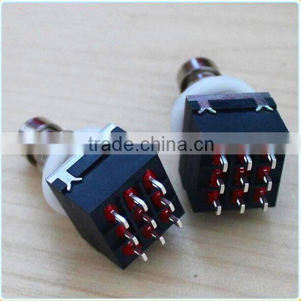 Chengdu factory outlet 3pdt 9 pins Foot switch