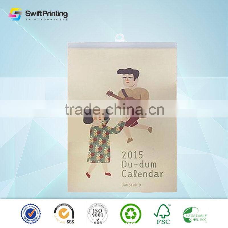Design new arrival wall hanging calendar