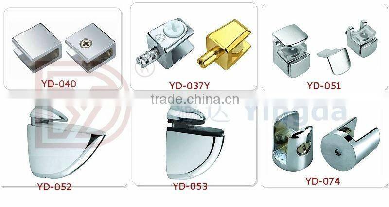 Half Round Positioning Cabinet Glass Clips