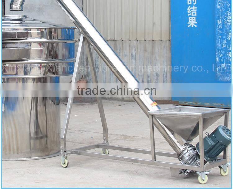 Automatic Flexible Grain / Powder / Fertilizer Screw Auger Feeder Machine