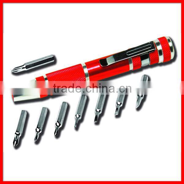 9pc Pocket Precision Screwdriver Set
