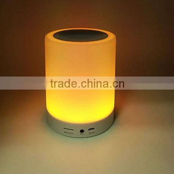 colour changing led lamp light wireless bluetooth speaker
