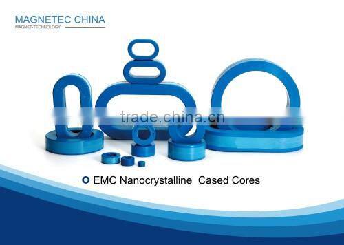 Nanocrystalline RCCB cores