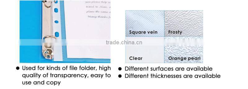 Good Quality Different Specficaiton Plastic Sheet Protector