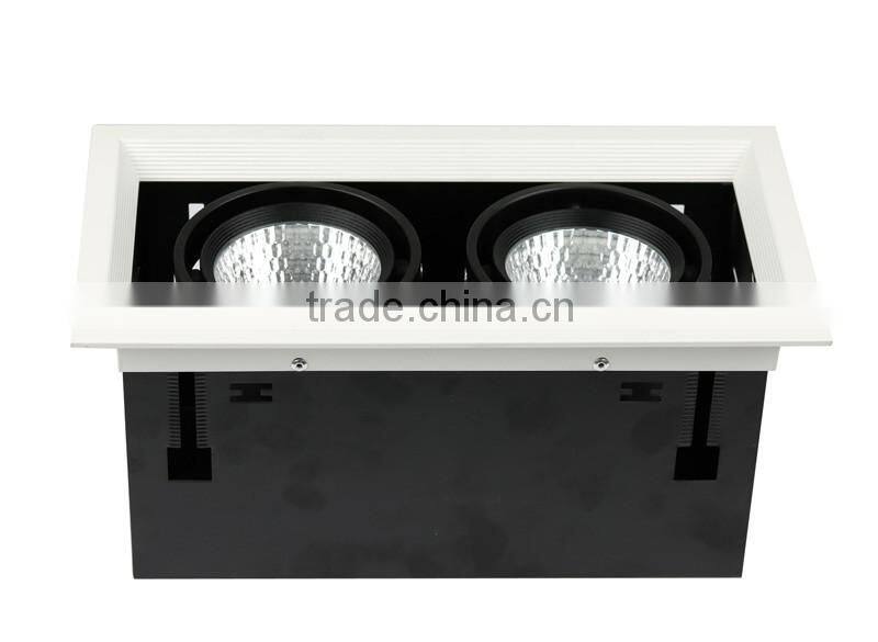 2016 New design led Grille lights 2*18W have CE,FCC, ROSH