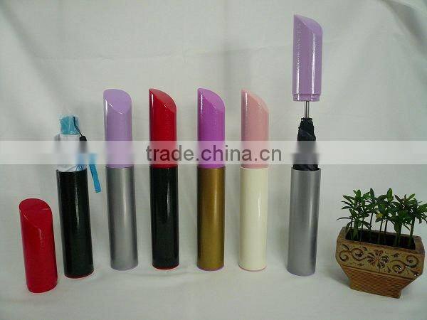 3 folding lip bottle umbrella