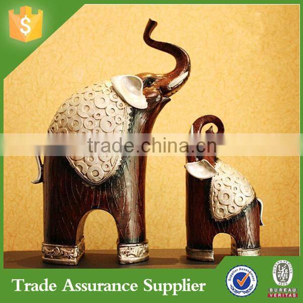 Resin Wholesale Wild Animal Sculpture Figurine Elephant Statues