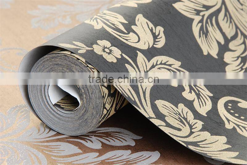 2015 New chinese non woven wall paper for home deco