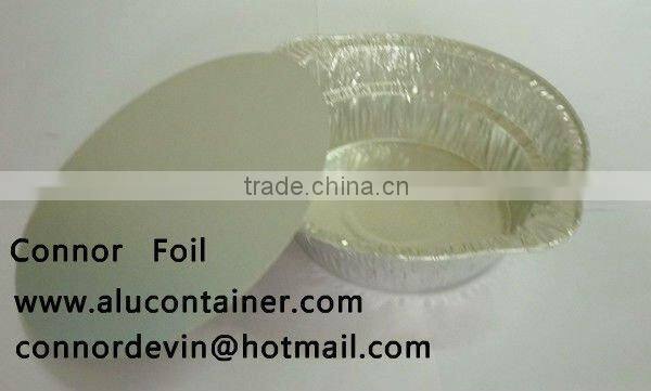 aluminum foil paper lid for food container lid