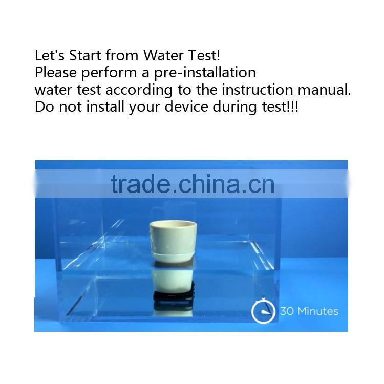 100% Seal Waterproof Phone Case for iPhone 6 6S White IP68 Mobile Housing