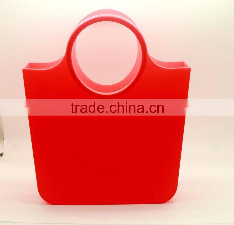 fashion jelly shopping jelly candy color bag