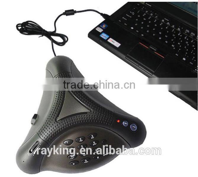 Originally Omni-directional Conference Microphone , USB Smart High Performance Video Speakerphone With DSP Chip