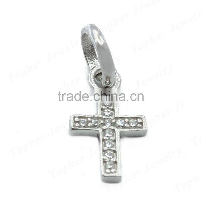 Bulk sale 925 sterling silver modern cross pendants