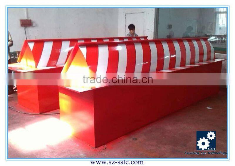 Security anti-terrorism hydraulic road barrier parking blockers