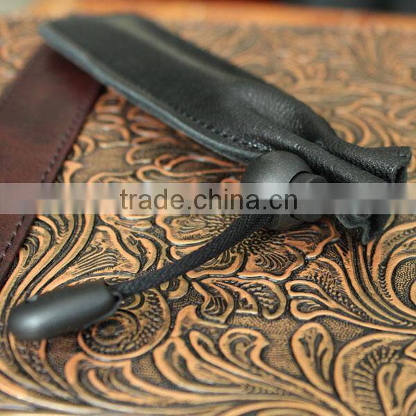 Customized leather souvenirs pouch for electronic cigarette