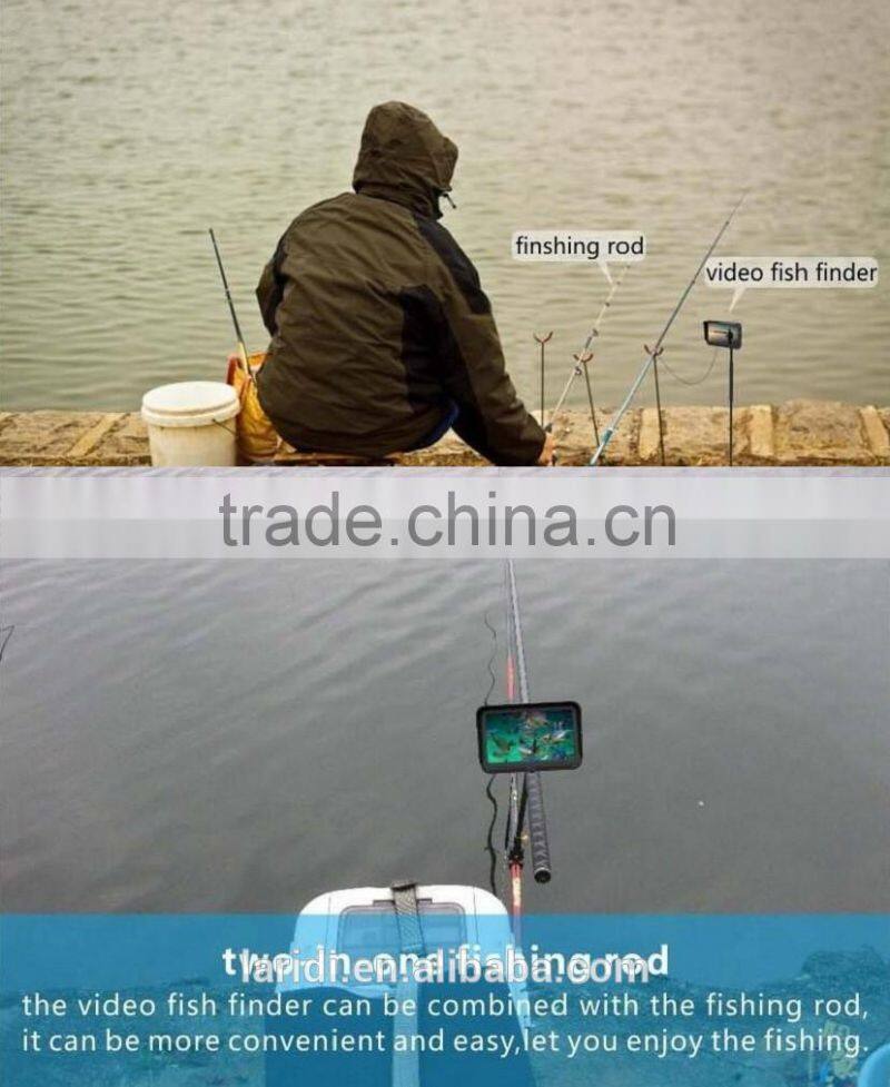 2016 Lucky Fish Finder Sounder Wireless Sonar Fishing Underwater one Camera Deeper Depth X3 fish finder