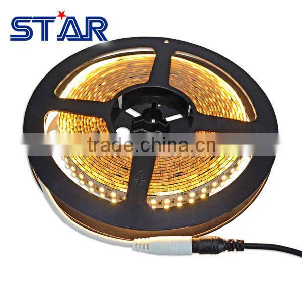 Flexible LED Strip Light 3528 Warm White 240led/m DC12V non waterproof LED Indoor Lighting Solution