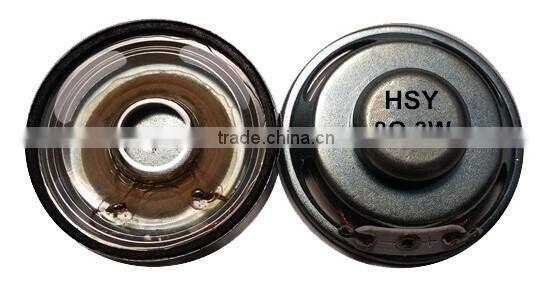 Free sample 40mm 8ohm 3w waterproof portable speaker