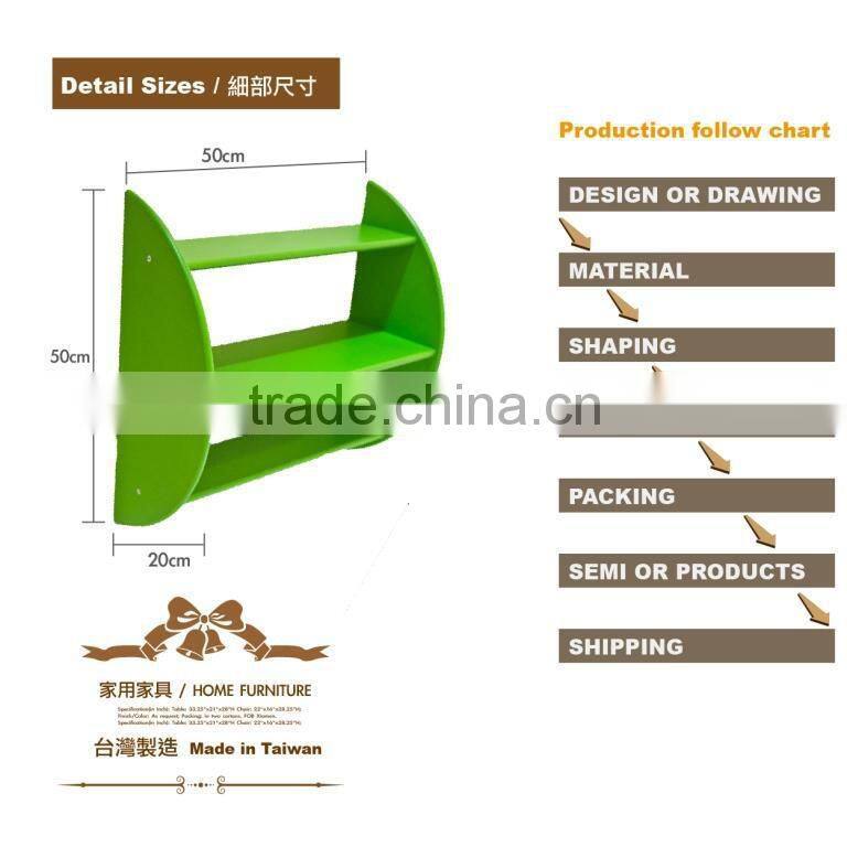 Colorful Cube Wall Shelf, Wooden Round Wall Shelf, Round Shelf