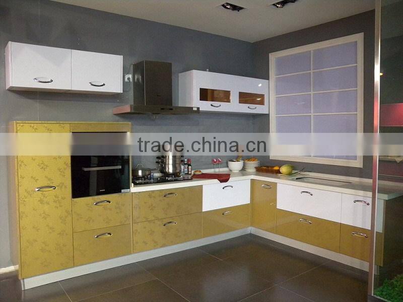 good price and good quality Full covered PVC kitchen door