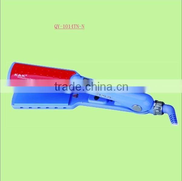 professional Digital Ceramic hair straightener and curling iron
