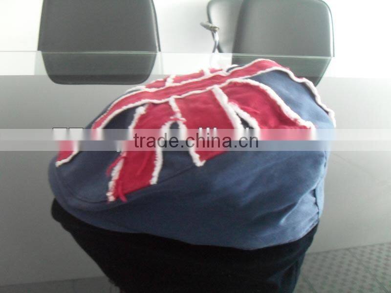 Union Jack Washed Worn out National Cotton Ivy Cap Hat