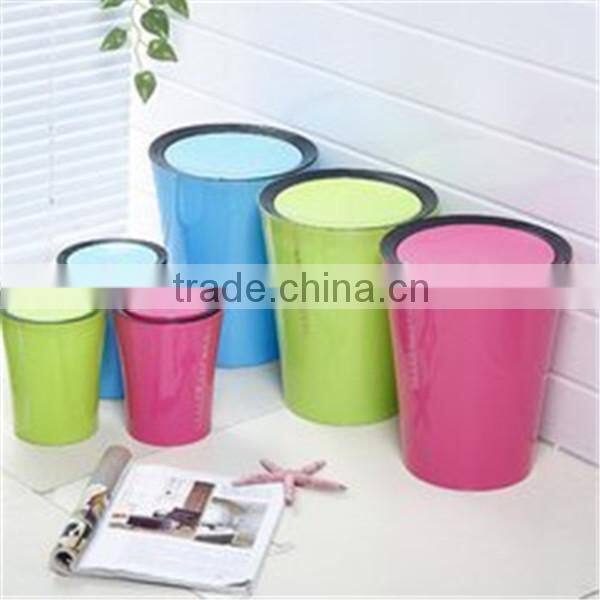 PP Bin Round Plastic Waste Bin