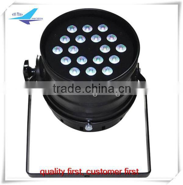 2015 hot sale feituo stage light enough power 18x10w rgbw china led par cans or led par 64