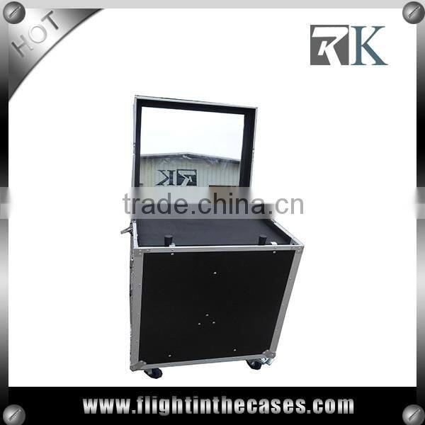 16U High Rolling Drawer Road Box, Flight Case with 5 Drawers