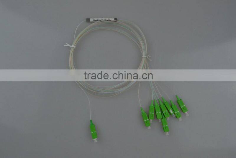 1x2 1x4 1x8 1x16 Bare Fiber Mini PLC Fiber Optic Splitter