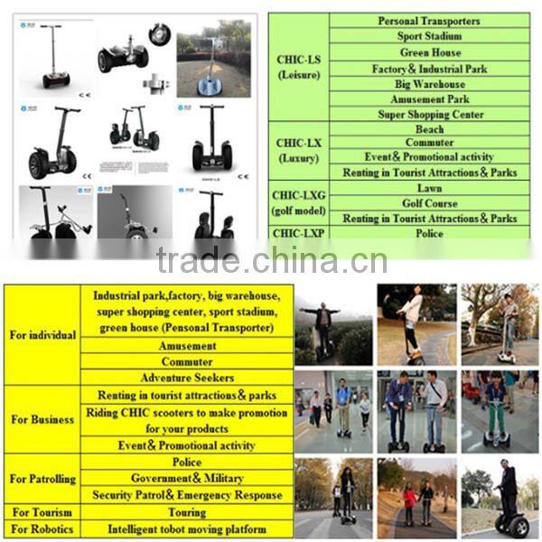 CHIC GOLF no pollution electric golf cart competitive price1000W