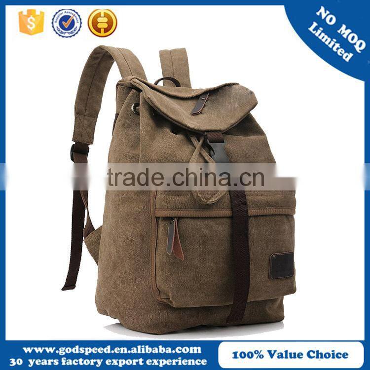 wholesale promotional backpack custom canvas backpack