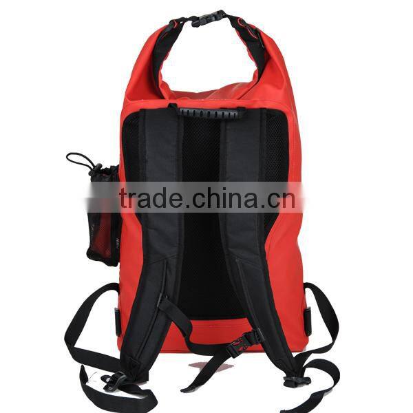 Customized Waterproof Tarpaulin Material PVC Sport Backpack
