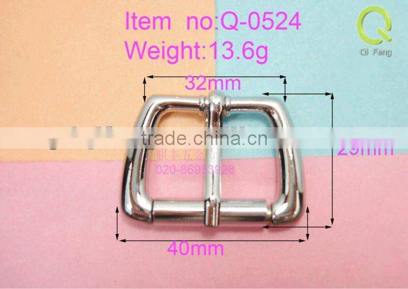 handbag accessories zinc metal belt buckles q-0524