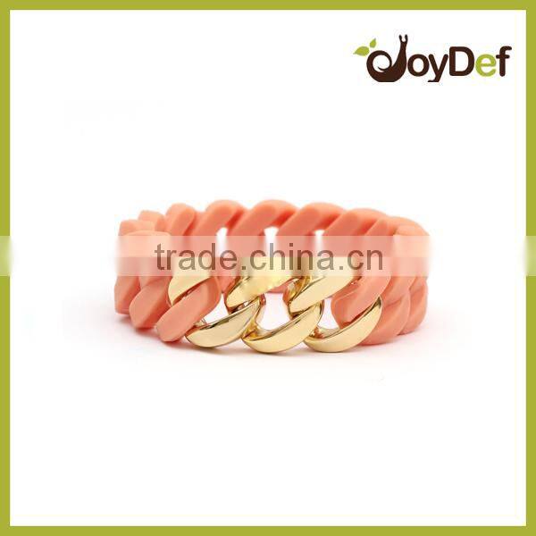 black rose Gold silicon braclet