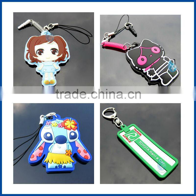 2014 personality customization PVC Keychain
