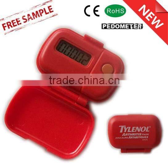 english instructions for using pedometer