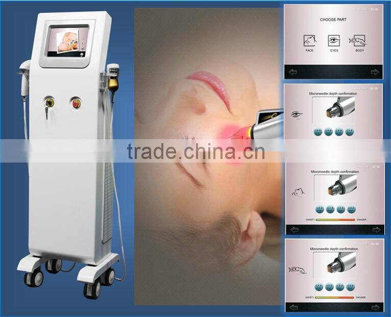 Professional dark circles skin renewing fractional rf lifting machine