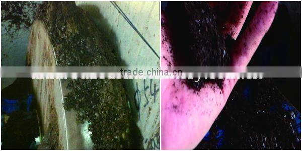 Hydraulic screw press dewatering machine for coffee waste