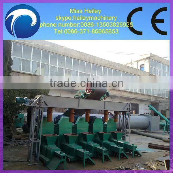 energy saving hexagon shape sawdust briquette machine/wood briquette making machine/biomass wood charcoal briquette machine