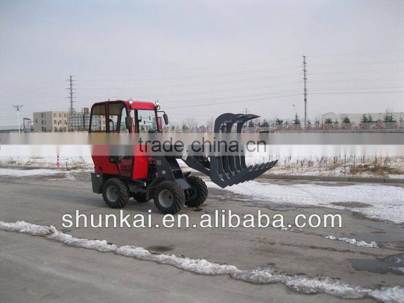 Chinese CE 4WD good quality Mini Wheel Loader