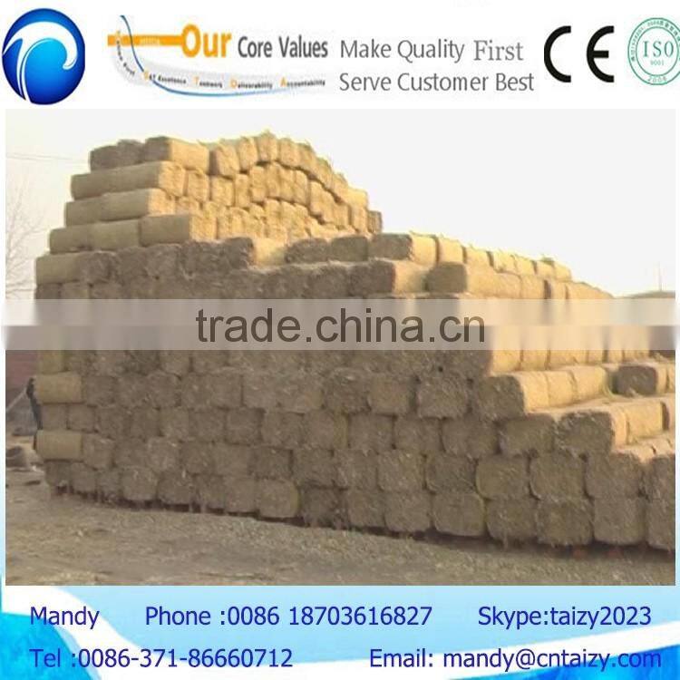 Factory sale price sawdus wood shavings press baler machine