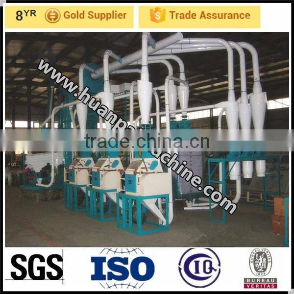 full automatic 10ton mini wheat flour mill machine