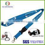 2016 Promotional Custom Nylon Screen Printing Id Card Lanyards with Brand Logo