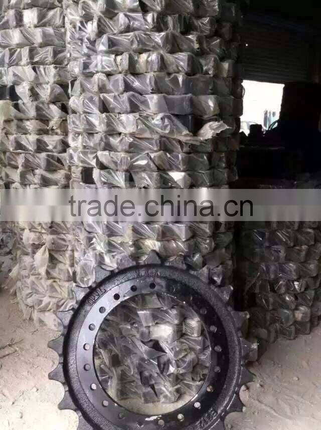 Excavator idler, idler cushion track roller, track link assy for PC200 PC300 PC400