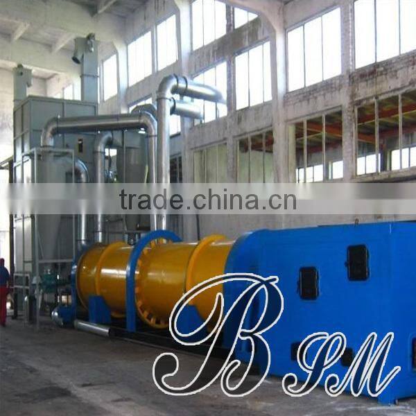 Henan BSM hot selling wood coal drum rotary dryer