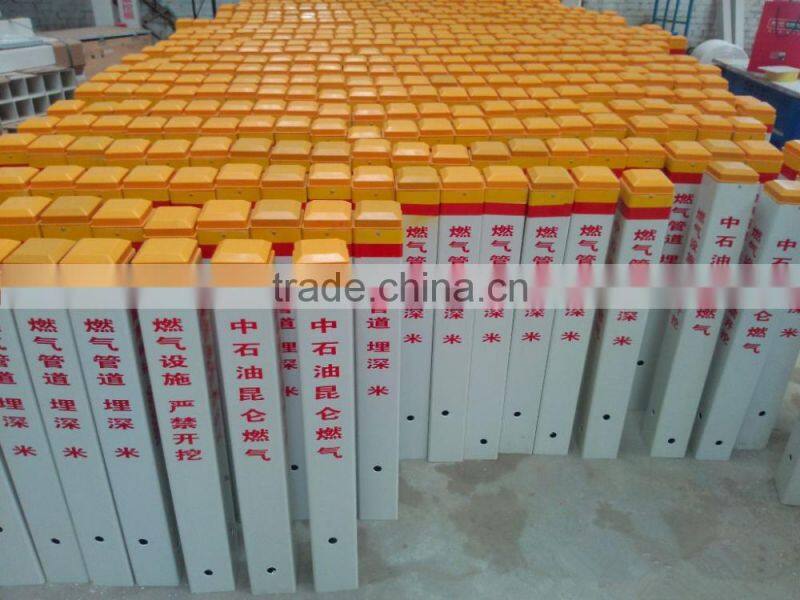 High quality anti-corrosion marks pile/Cable warning signs