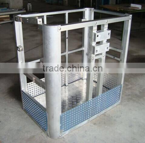Self-Leveling Adjustable Height Mobile Work Platforms in aluminum material